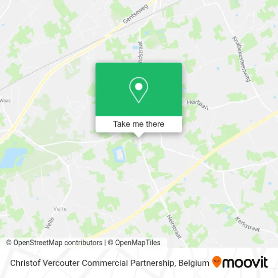 Christof Vercouter Commercial Partnership map