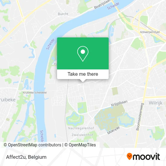 Affect2u map