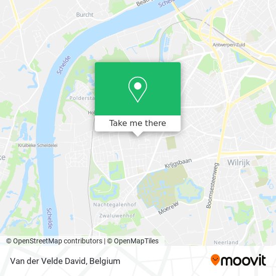 Van der Velde David map