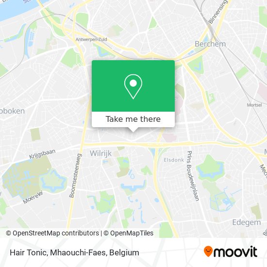 Hair Tonic, Mhaouchi-Faes map