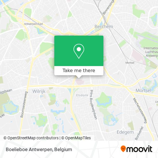 Boelieboe Antwerpen map