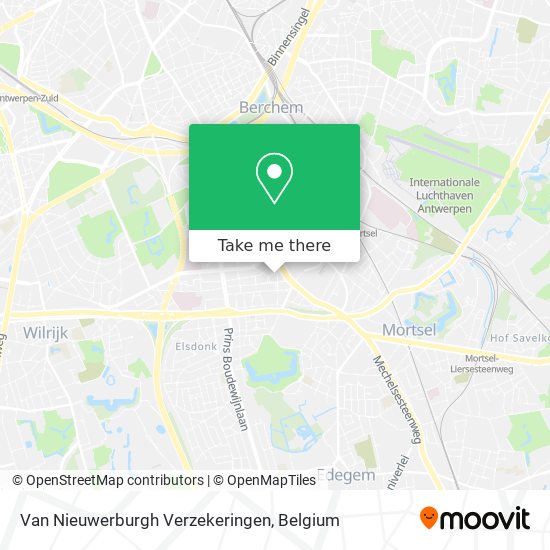 Van Nieuwerburgh Verzekeringen plan