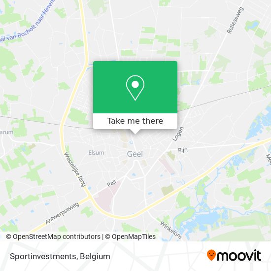 Sportinvestments map