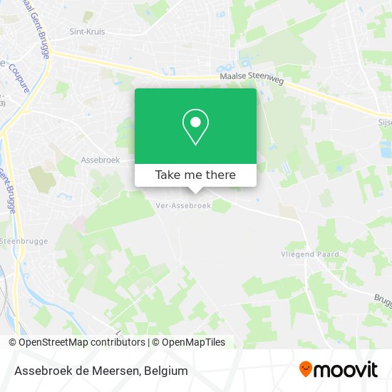 Assebroek de Meersen plan