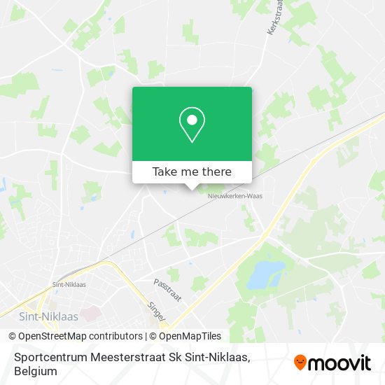 Sportcentrum Meesterstraat Sk Sint-Niklaas map