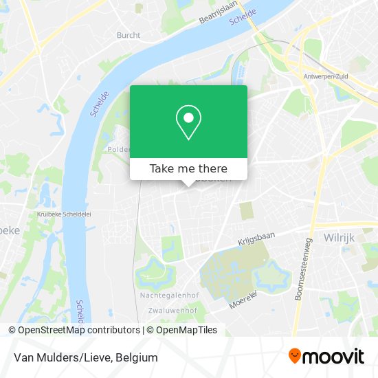 Van Mulders/Lieve map