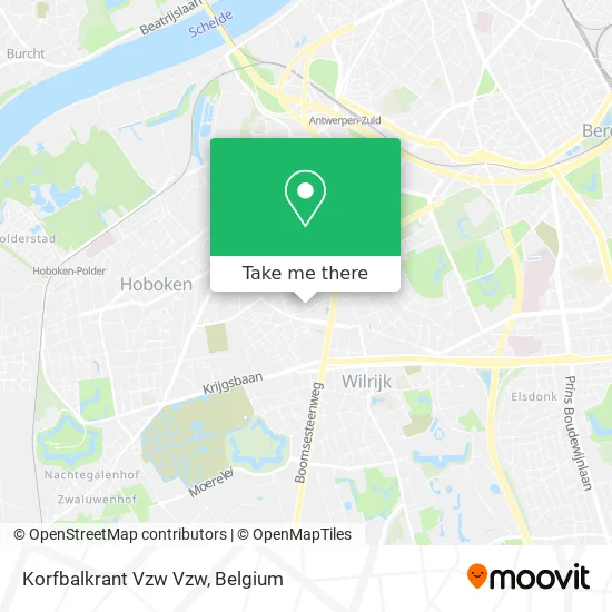 Korfbalkrant Vzw Vzw map