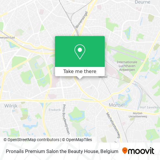 Pronails Premium Salon the Beauty House map