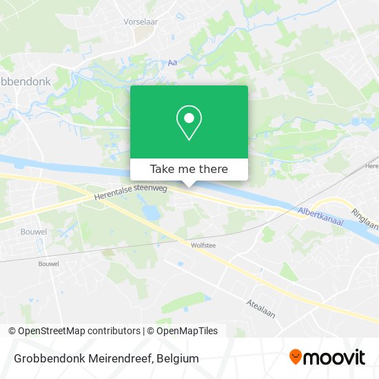 Grobbendonk Meirendreef plan