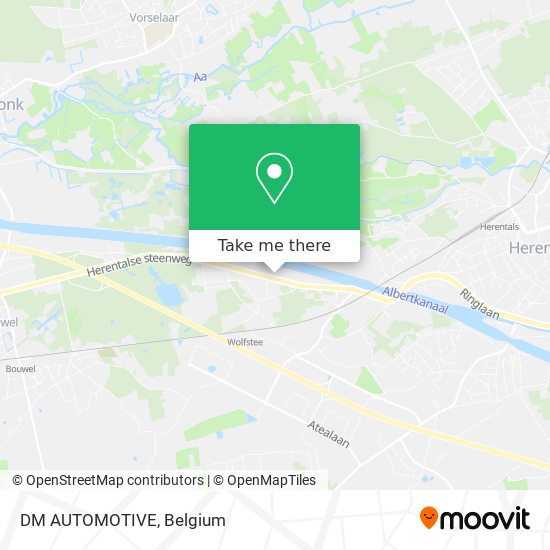 DM AUTOMOTIVE map