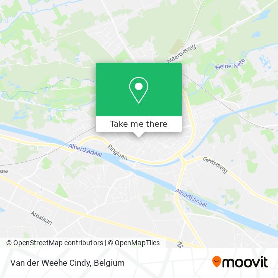 Van der Weehe Cindy map