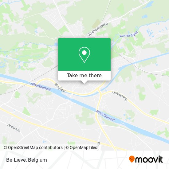 Be-Lieve map