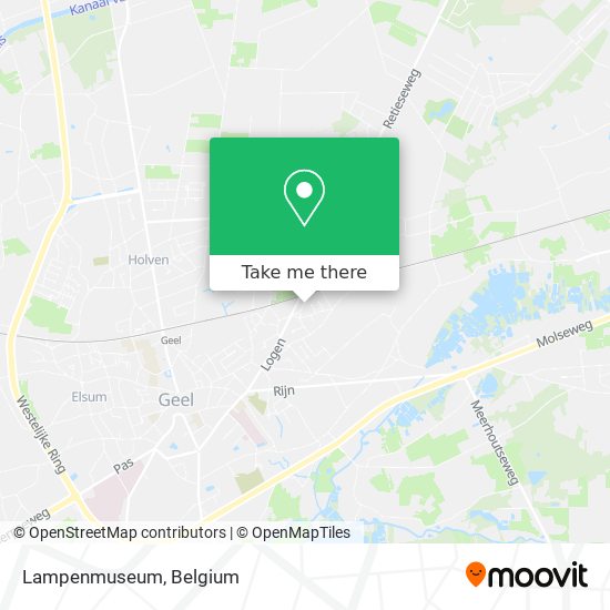 Lampenmuseum map