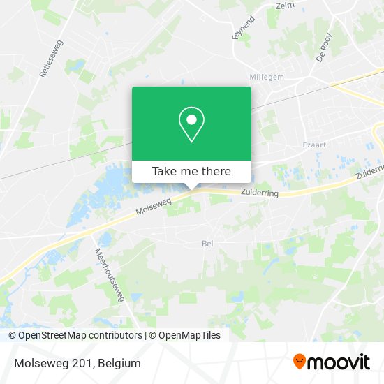 Molseweg 201 map