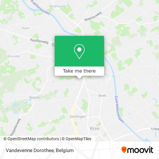 Vandevenne Dorothee map