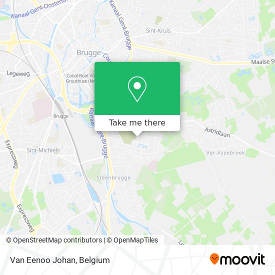 Van Eenoo Johan map