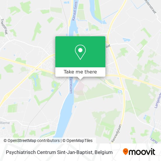 Psychiatrisch Centrum Sint-Jan-Baptist map