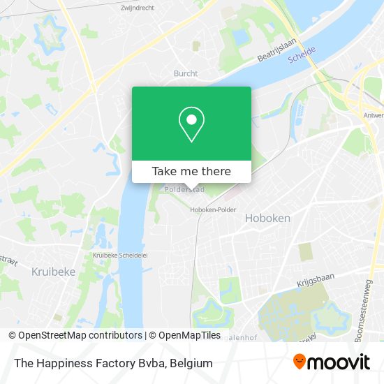 The Happiness Factory Bvba map