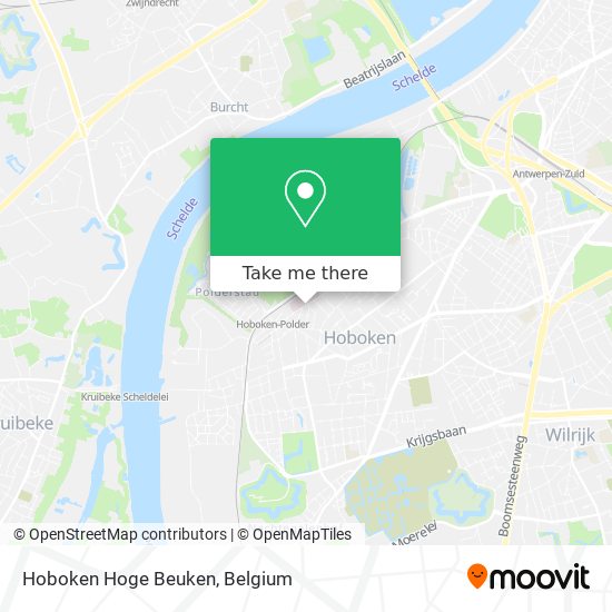 Hoboken Hoge Beuken map