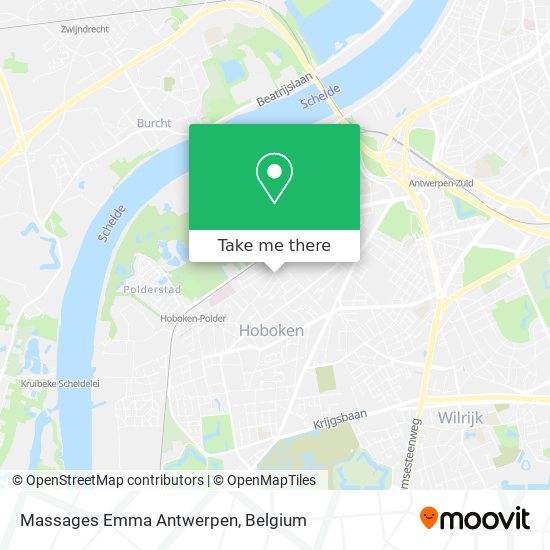 Massages Emma Antwerpen plan