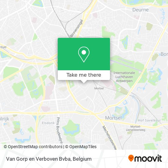 Van Gorp en Verboven Bvba plan