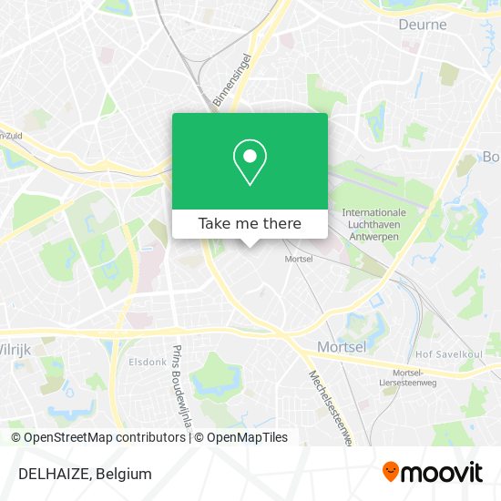 DELHAIZE map