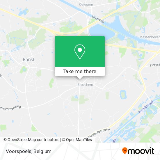 Voorspoels map