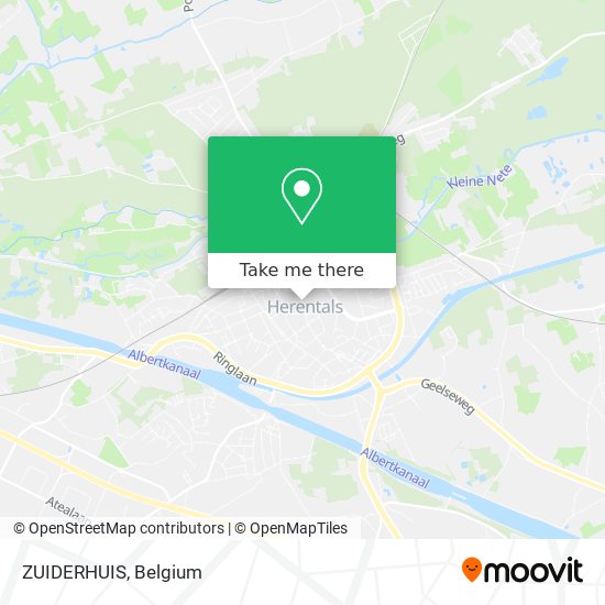 ZUIDERHUIS map