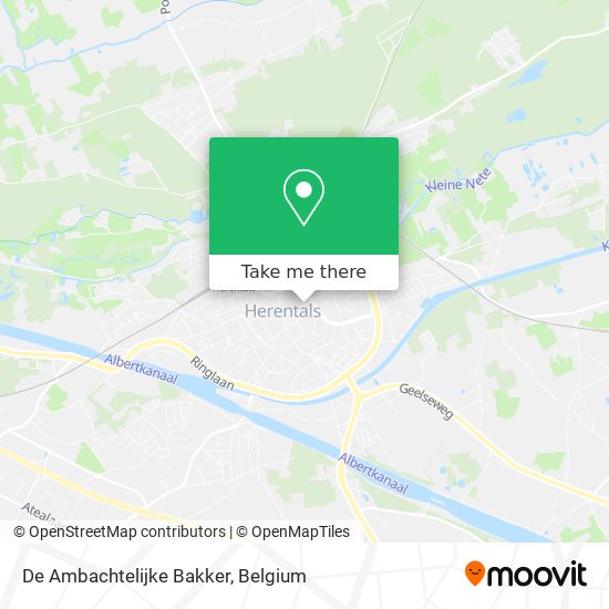 De Ambachtelijke Bakker map