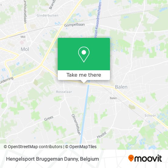 Hengelsport Bruggeman Danny map
