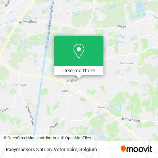 Raeymaekers Katrien, Vétérinaire map