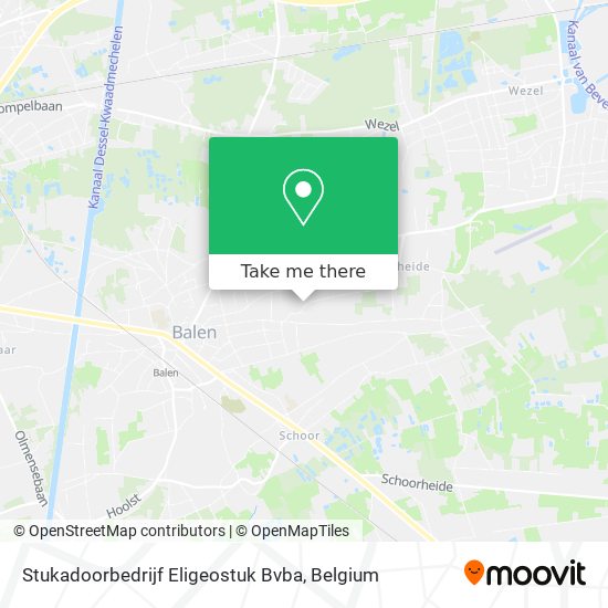 Stukadoorbedrijf Eligeostuk Bvba plan