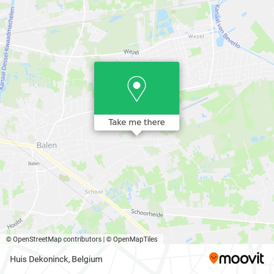 Huis Dekoninck map
