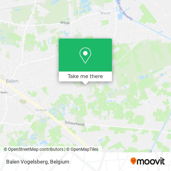 Balen Vogelsberg plan