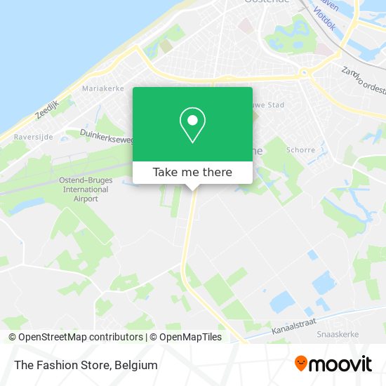 The Fashion Store map