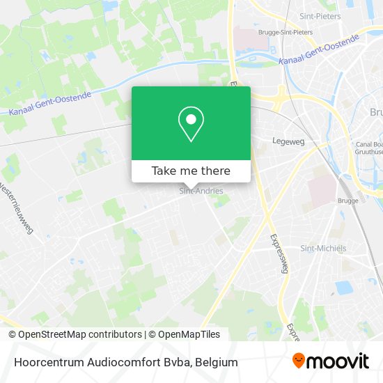 Hoorcentrum Audiocomfort Bvba plan