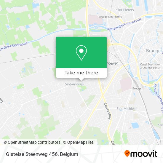 Gistelse Steenweg 456 plan