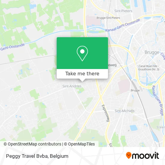 Peggy Travel Bvba map