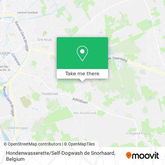 Hondenwasserette / Self-Dogwash de Snorhaard map