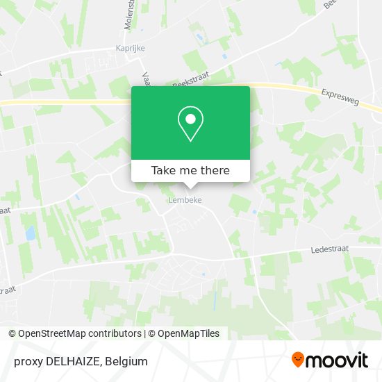 proxy DELHAIZE map