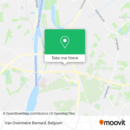 Van Overmeire Bernard map