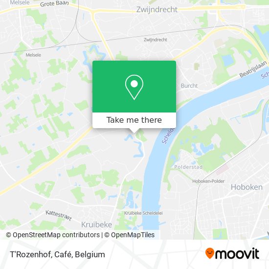 T'Rozenhof, Café map