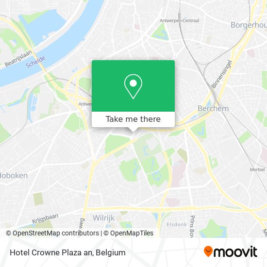 Hotel Crowne Plaza an plan