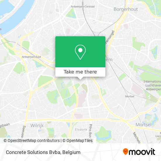 Concrete Solutions Bvba map