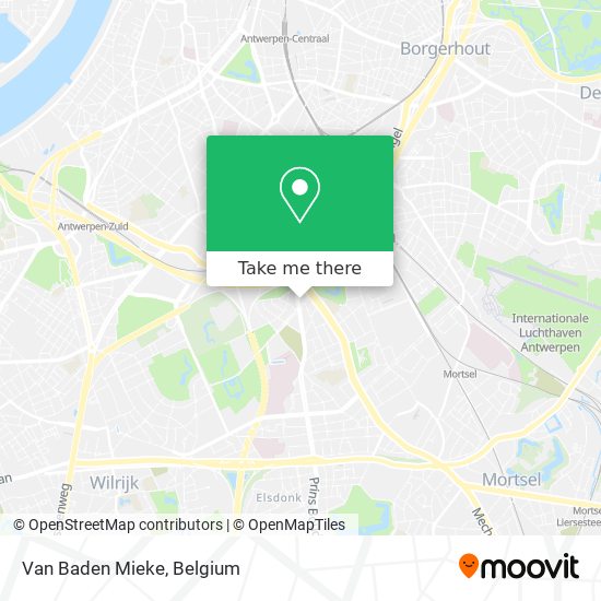 Van Baden Mieke map