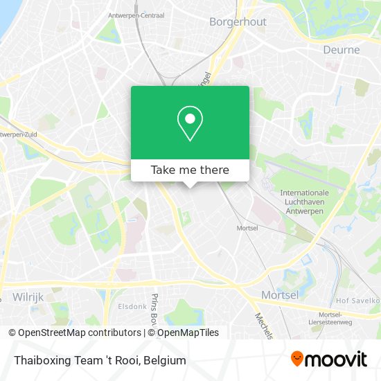 Thaiboxing Team 't Rooi map