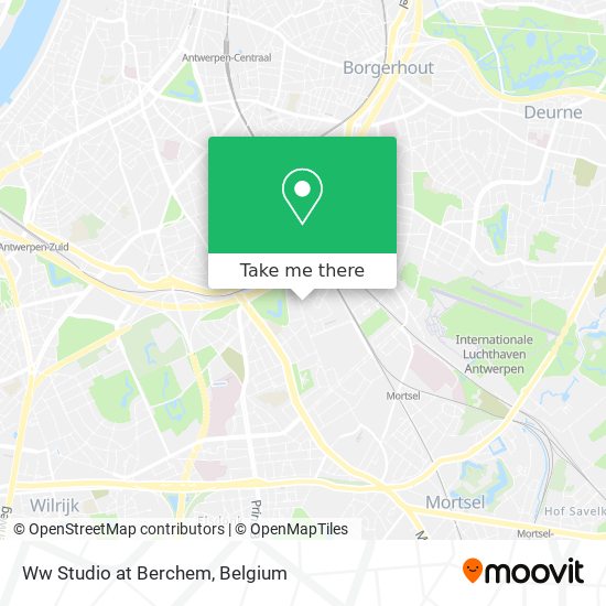 Ww Studio at Berchem map