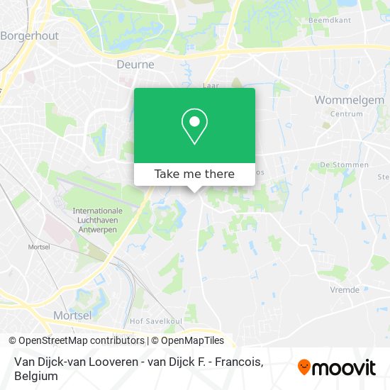 Van Dijck-van Looveren - van Dijck F. - Francois map