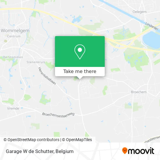Garage W de Schutter map