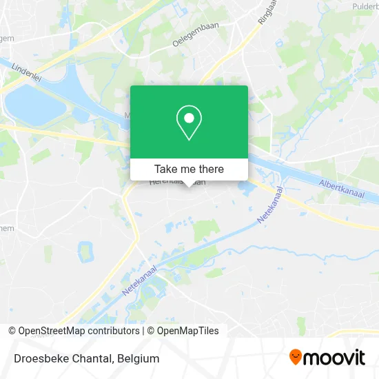 Droesbeke Chantal map